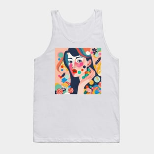 Portrait of a woman Tank Top